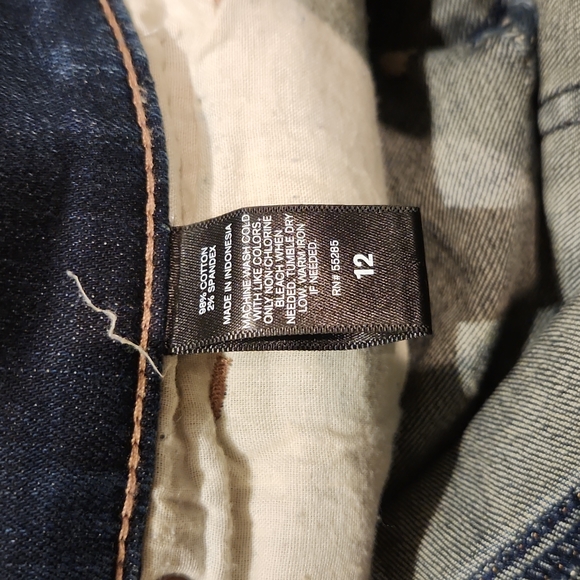 Express Jean Mini Skirt Size 12 - Picture 3 of 3